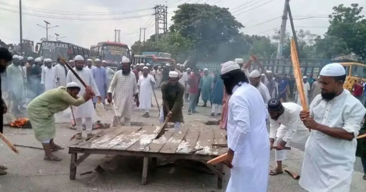 যুব আন্দোলন নেতার হত্যার প্রতিবাদে মহাসড়ক অবরোধ, তীব্র যানজট