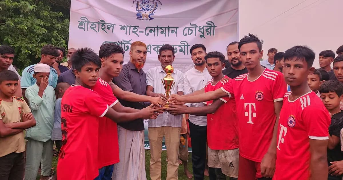 শাল্লায় ফুটবল উৎসব, ফাইনালে ইন্দারপুর ইয়াংস্টারের জয়
