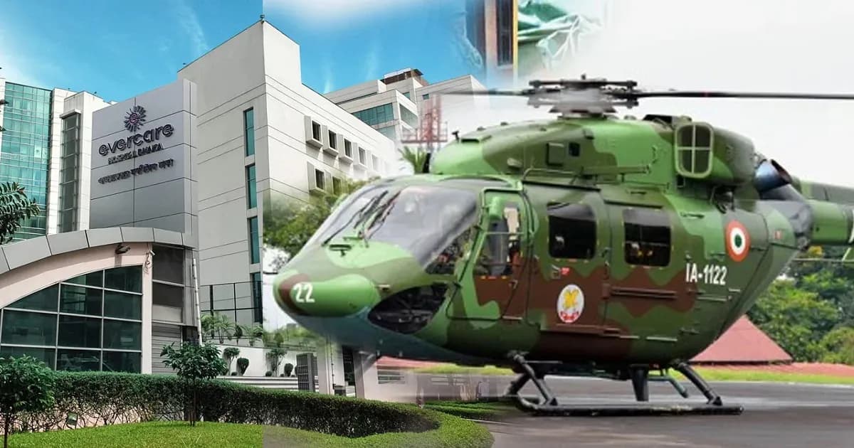 এভারকেয়ার হাসপাতালে হেলিকপ্টার অবতরণ করবে সেনাবাহিনী