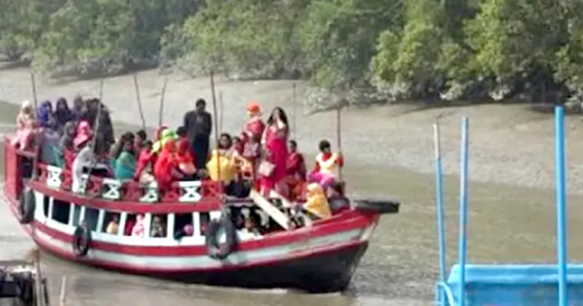 ঈদের ছুটিতে সুন্দরবনে পর্যটকদের ঢল