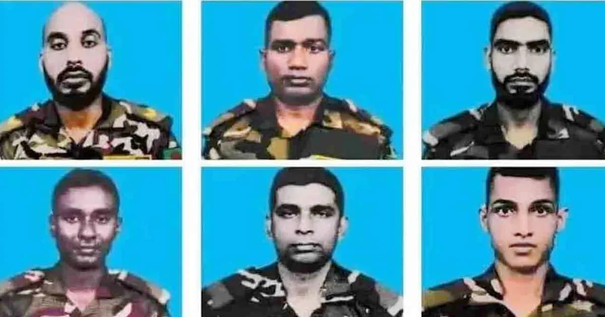 সুদানে নিহত ৬ বাংলাদেশি শান্তিরক্ষীর মরদেহ দেশে ফিরেছে