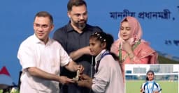 প্রত্যন্ত গ্রাম থেকে জাতীয় মঞ্চে নন্দীগ্রামের সুমি
