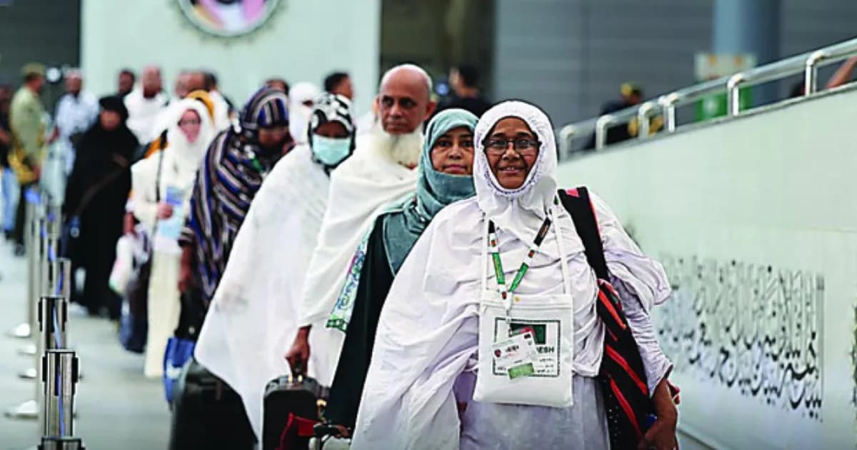 সৌদি পৌঁছেছে প্রায় ৩৫ হাজার বাংলাদেশি হজযাত্রী