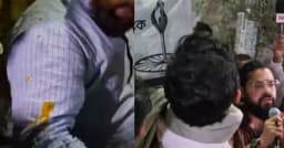 নাসীরুদ্দীন পাটওয়ারীর পথসভায় ডিম নিক্ষেপ