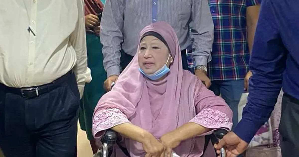 হাসপাতালে ভর্তি খালেদা জিয়া