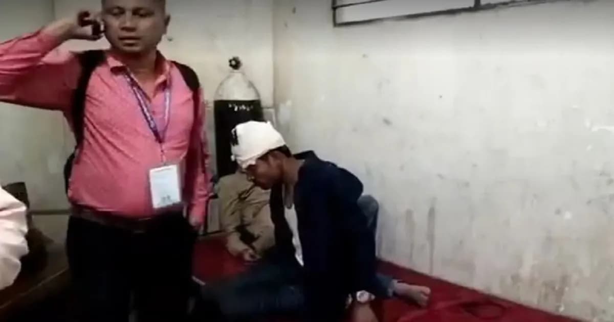 সংবাদ সংগ্রহের সময় বিটিভির সাংবাদিকের ওপর হামলা, কুপিয়ে জখম