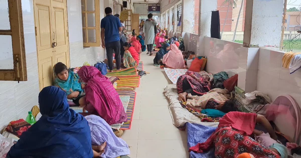 ​পাবনায় হামের ভয়াবহ প্রাদুর্ভাব, আক্রান্তের শীর্ষে শিশুরা