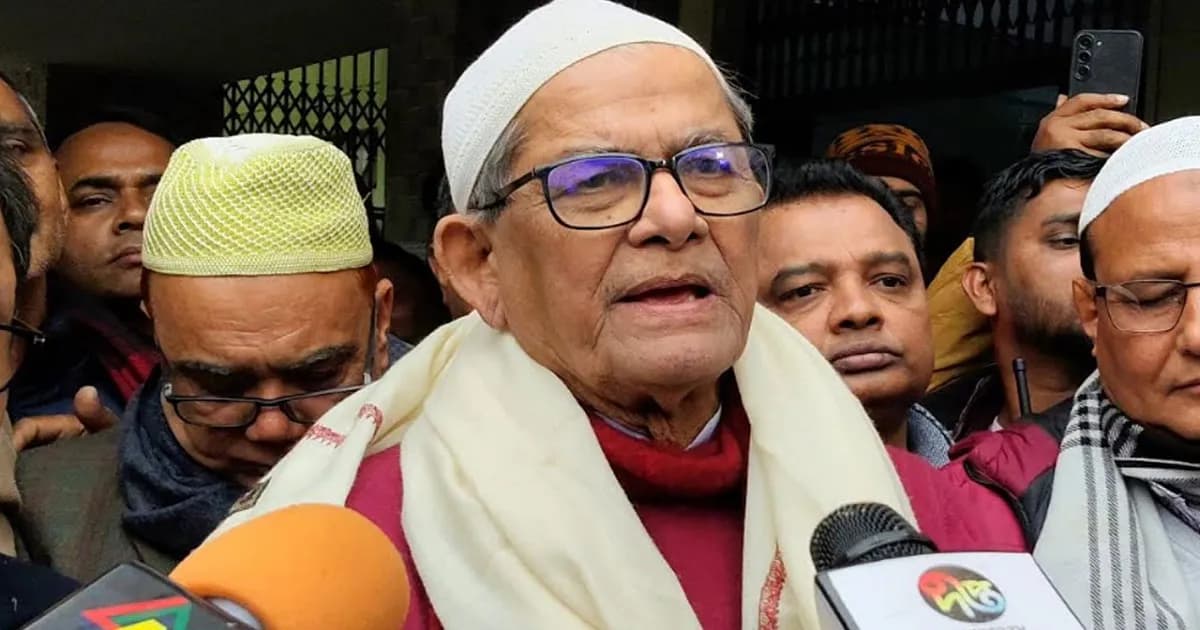 দীর্ঘদিন পর মানুষ ভোটাধিকার ফিরে পেয়েছে: মির্জা ফখরুল