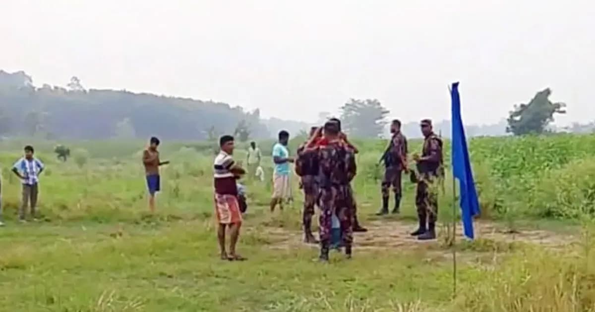 কুষ্টিয়া সীমান্তে ১২ জনকে পুশইনের চেষ্টা চেষ্টা, বিজিবির প্রতিরোধ