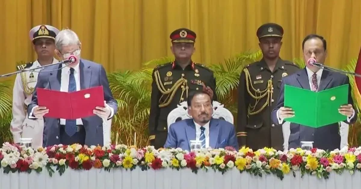 ২৩তম রাষ্ট্রপতি হিসেবে শপথ নিলেন মির্জা ফখরুল ইসলাম আলমগীর