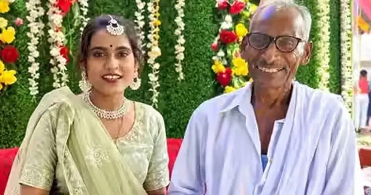 ৭৫ বছরের বৃদ্ধের সঙ্গে ৩০ বছরের ইনফ্লুয়েন্সারের বাগদান, ভিডিও ভাইরাল