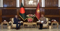 ভুটানের প্রধানমন্ত্রীর সঙ্গে রাষ্ট্রপতির সাক্ষাৎ