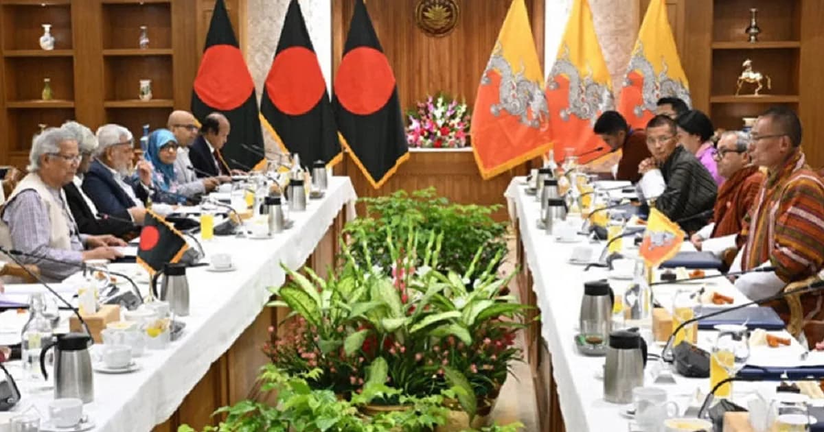 ভুটানের সঙ্গে দুটি সমঝোতা স্মারক স্বাক্ষর করেছে বাংলাদেশ