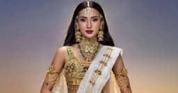 মিস ইউনিভার্স মঞ্চে জামদানির আভিজাত্যে মিথিলা