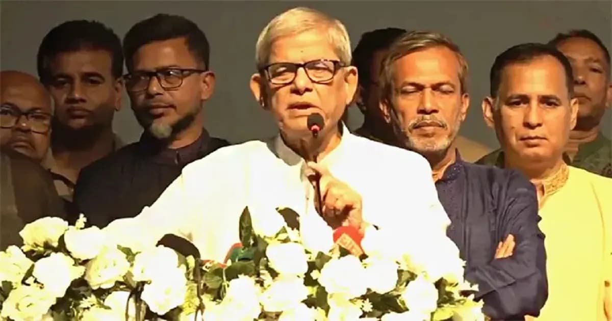 ‘সংবিধান সংস্কার পরিষদ’ গঠনে বিএনপি কখনোই একমত হয়নি: ফখরুল
