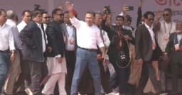 চট্টগ্রাম জনসভায় তারেক রহমান, লোকে লোকারণ্য চারপাশ