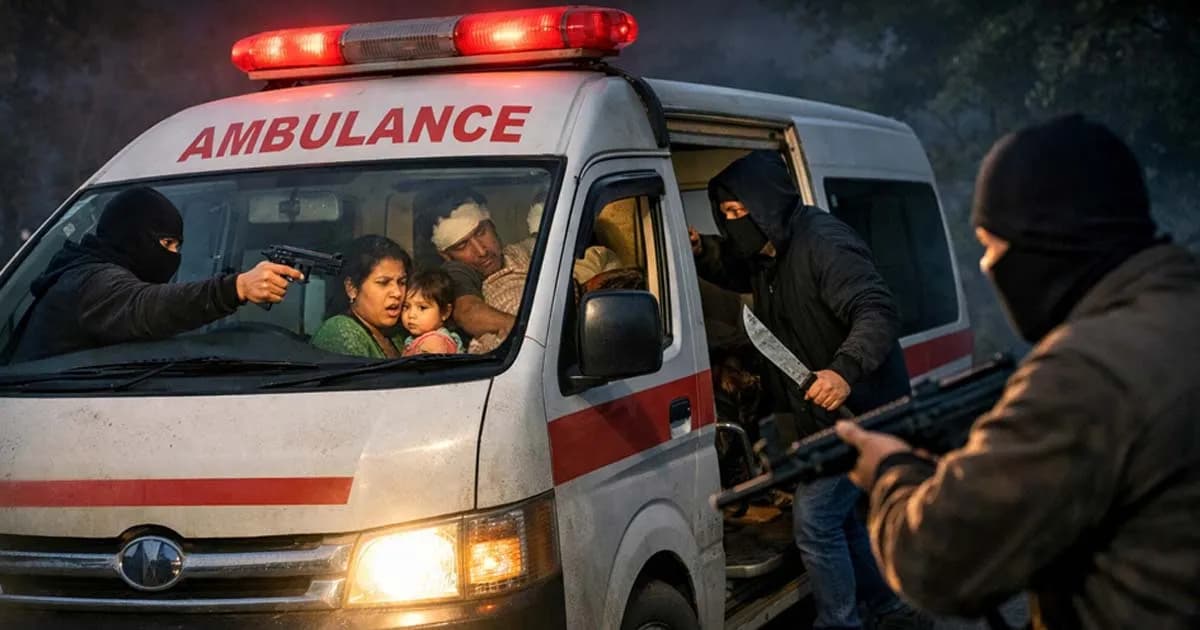 মেহেরপুরে রোগীবাহী গাড়িতে ডাকাতি, আহত ৫