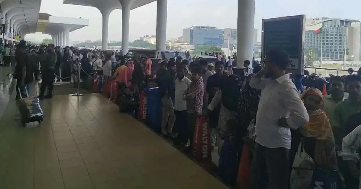 কর্মস্থলে ফেরা নিয়ে শঙ্কায় আড়াই হাজার প্রবাসী