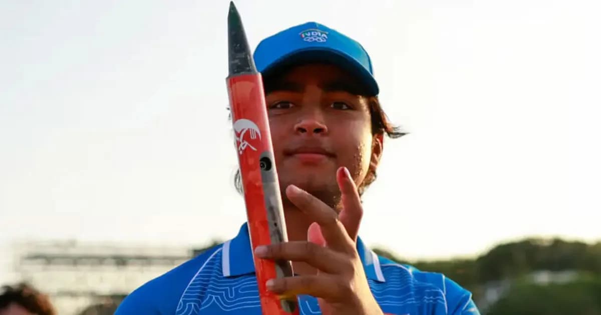 পাকিস্তানকে হারিয়ে এশিয়ান গেমসে ইতিহাস গড়লেন সূর্যবংশী