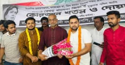 প্রশাসক পদে সোহেল খান, কলেজ ছাত্রদলের উষ্ণ সংবর্ধনা