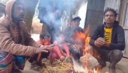 ‎সূর্য যেন ছুটি নিয়েছে, ঠান্ডায় হোসেনপুরে বিপর্যস্ত জনজীবন