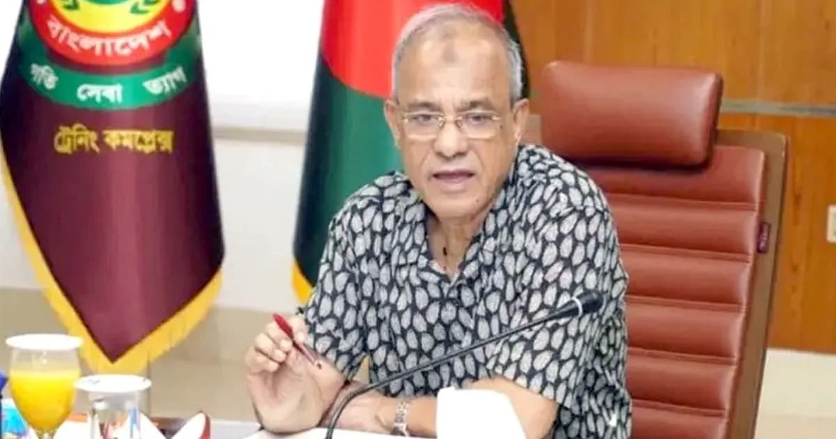 বর্তমানে পাহাড়ের অবস্থা শান্ত : স্বরাষ্ট্র উপদেষ্টা