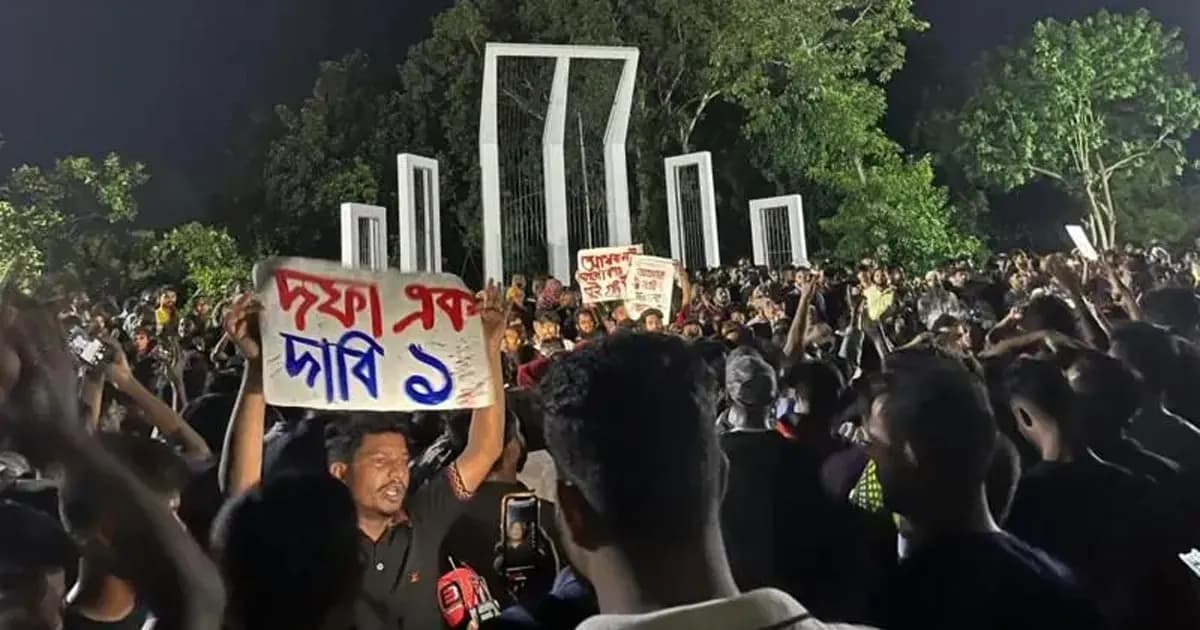 শেখ হাসিনার পতনের আগে ৭২ ঘণ্টায় যা ঘটেছিল বাংলাদেশে