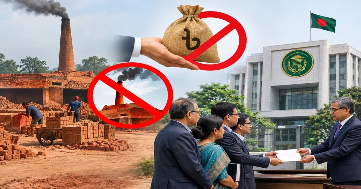 অবৈধ ইটভাটায় বন্ধ হচ্ছে অর্থায়ন, কেন্দ্রীয় ব্যাংকে চিঠি দেবে কমিটি