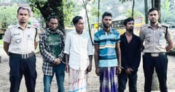 গাজীপুরে মাদকবিরোধী অভিযানে চারজনের জেল