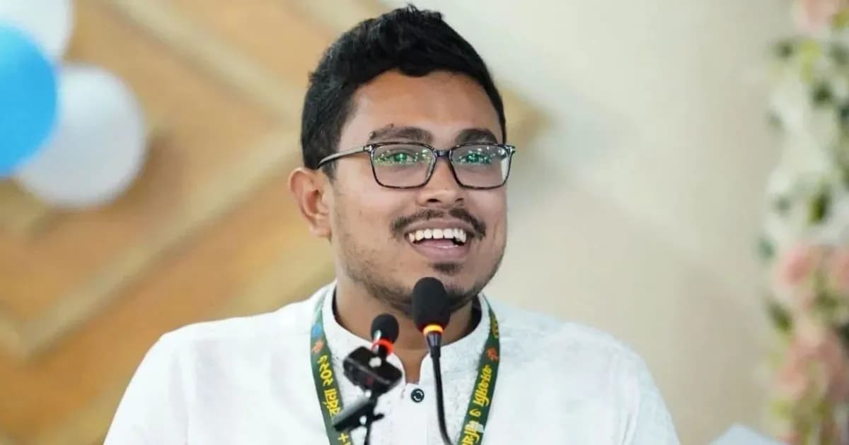 আমরা ইনসাফের বাংলাদেশের স্বপ্ন দেখি: সাদিক কায়েম