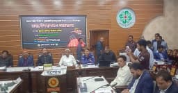 যশোরে দপ্তর প্রধানদের সঙ্গে মতবিনিময়ে প্রতিমন্ত্রী অনিন্দ্য ইসলাম অমিত