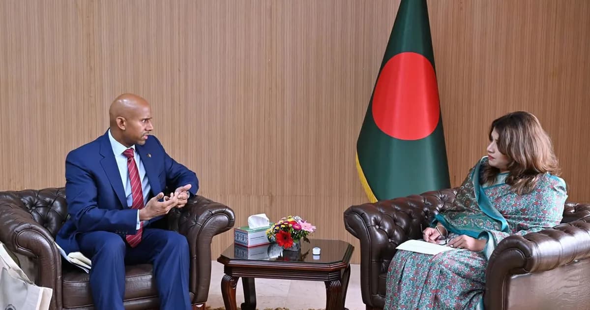 পররাষ্ট্র প্রতিমন্ত্রীর সঙ্গে কানাডার হাইকমিশনারের সাক্ষাৎ