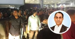 দেশে ফিরছেন মির্জা আব্বাস, বিমানবন্দরে নেতাকর্মীদের ভিড়