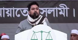 ভোটারদের ভয় না পাওয়ার আহ্বান নাহিদ ইসলামের