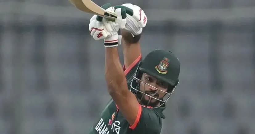 শান্ত-লিটনের জুটিতে ঘুরে দাঁড়াচ্ছে টাইগাররা