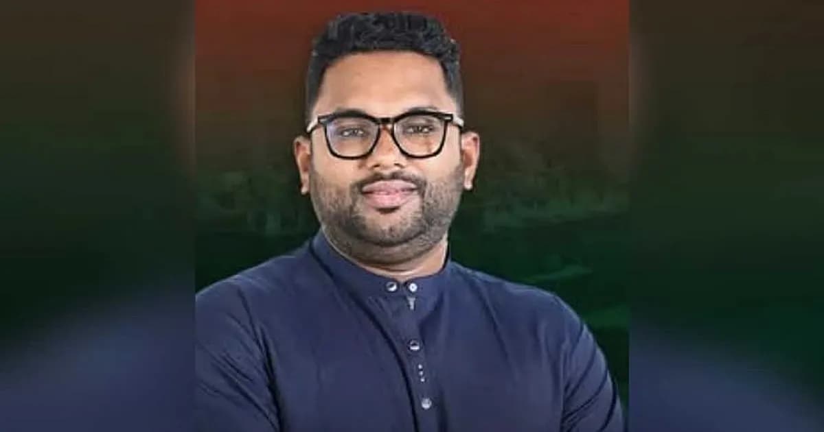 চাঁদাবাজির অভিযোগে ডিবি হেফাজতে বিএনপির এমপিপুত্র