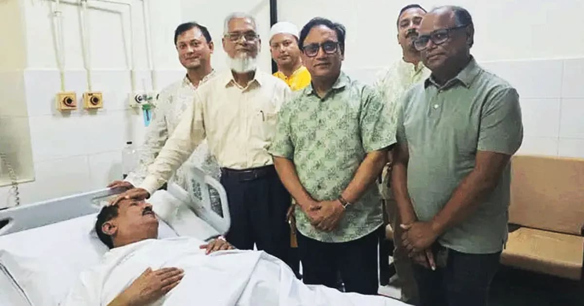 হঠাৎ অসুস্থ হয়ে হাসপাতালে ভর্তি ভূমিমন্ত্রী মিজানুর রহমান মিনু