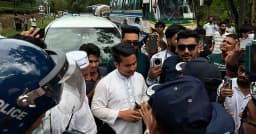 পুলিশের বাধা পেরিয়ে হবিগঞ্জের পথে এনসিপির কেন্দ্রীয় নেতারা