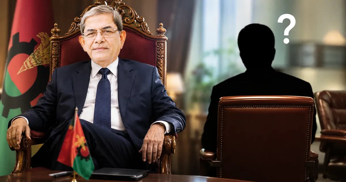 মির্জা ফখরুল রাষ্ট্রপতি হলে বিএনপির মহাসচিব কে হচ্ছেন?