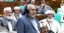 আমিও শিশু মুক্তিযোদ্ধা: সংসদে জামায়াত নেতা তাহের