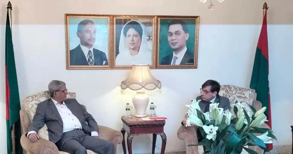 মির্জা ফখরুলের সঙ্গে ফ্রান্সের রাষ্ট্রদূতের সৌজন্য সাক্ষাৎ