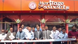 বসুন্ধরা ‘ই’ ব্লকে উদ্বোধন হলো ‘হেরিটেজ সুইটস’-এর তৃতীয় শাখা