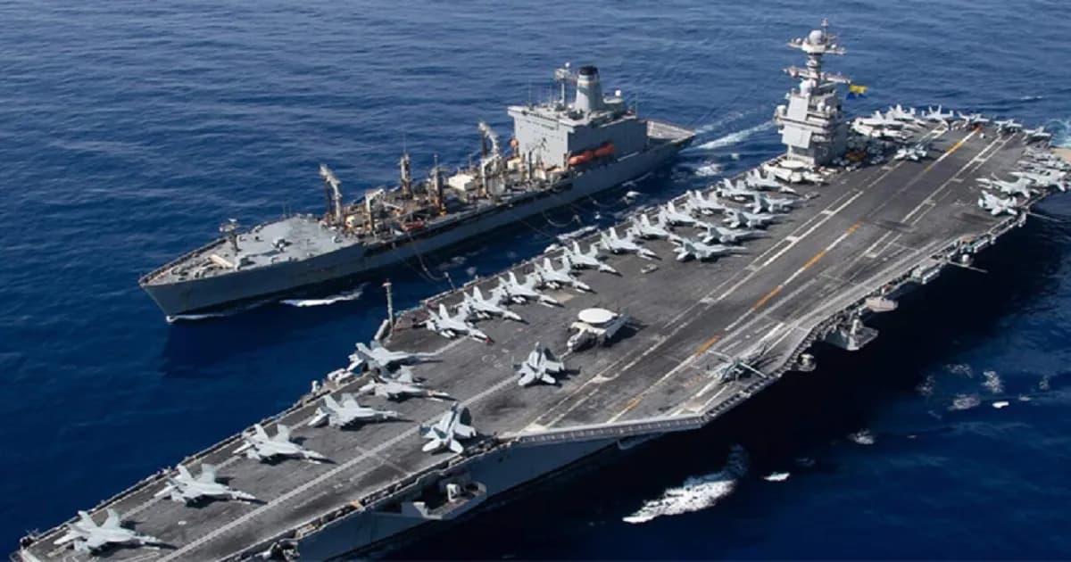 ইরান যুদ্ধ থেকে বৃহত্তম যুদ্ধজাহাজ প্রত্যাহার যুক্তরাষ্ট্রের