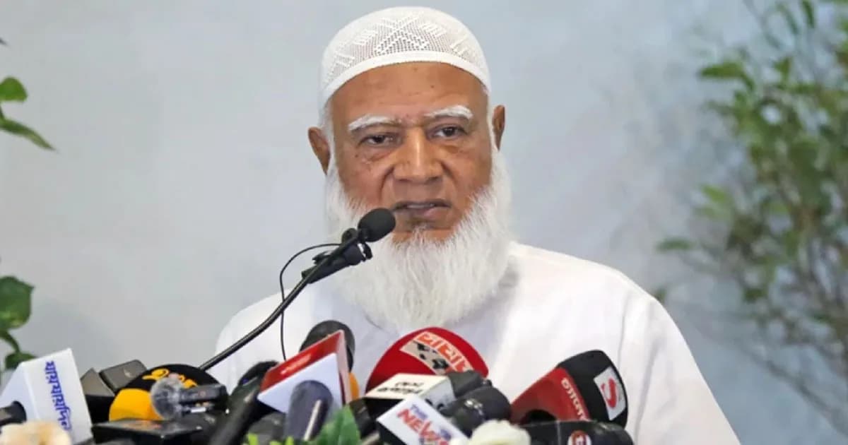 ‘ধর্মের ভিত্তিতে জাতিকে বিভাজিত করার পক্ষে নয় জামায়াত’