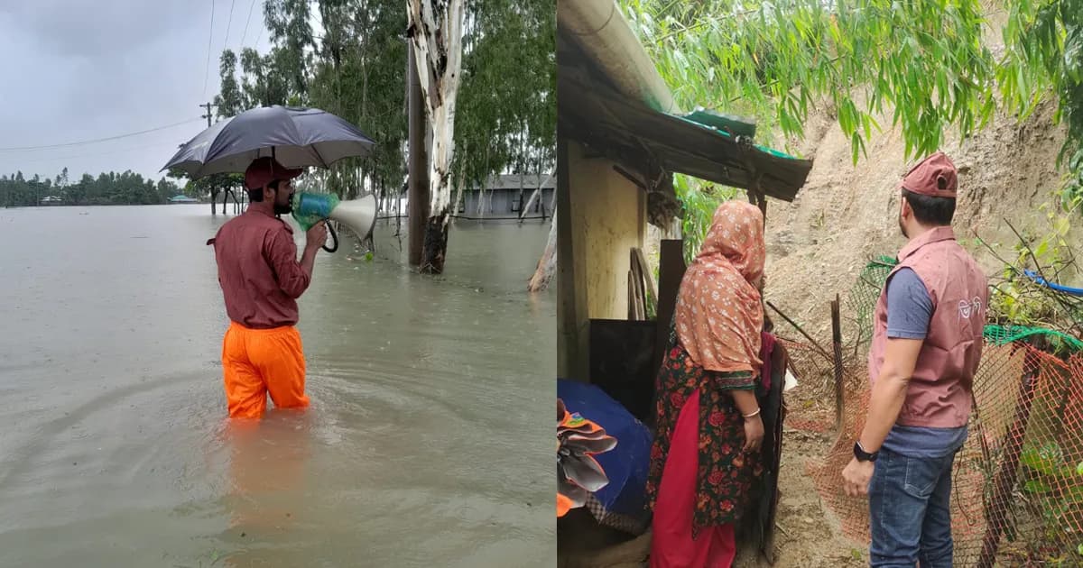 কক্সবাজারে দুর্যোগ মোকাবিলায় নিরলস কাজ করছে আনসার-ভিডিপি