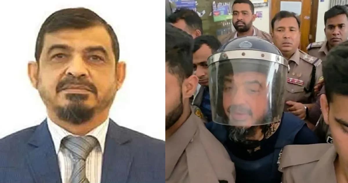 ৬ দিনের রিমান্ডে সাবেক সেনা কর্মকর্তা আফজাল নাছের