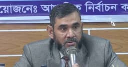 সংসদ নির্বাচনের আগে অবৈধ অস্ত্র উদ্ধার জরুরি: ইসি সানাউল্লাহ