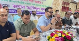 চাঁদাবাজ-সন্ত্রাসীদের বিরুদ্ধে জিরো টলারেন্স ঘোষণা: আমিনুল হক