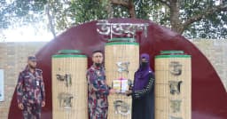 পানছড়িতে বিজিবি’র পক্ষ থেকে শিক্ষার্থীদের শিক্ষা সামগ্রী প্রদান