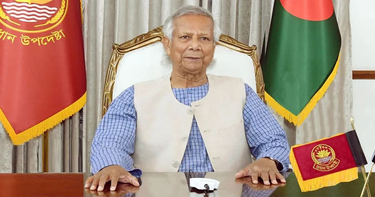 নির্বাচন শান্তিপূর্ণভাবে শেষ হওয়ায় জাতির প্রতি কৃতজ্ঞতা প্রধান উপদেষ্টার